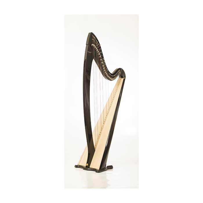 Арфа леверсная, 36 струн, цвет: черный, Resonance Harps фото