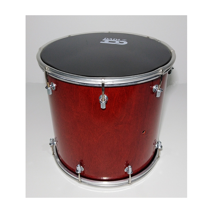 Барабан кавказский 10", 25х25,4 см, цвет — красный, Мастерская Бехтеревых фото