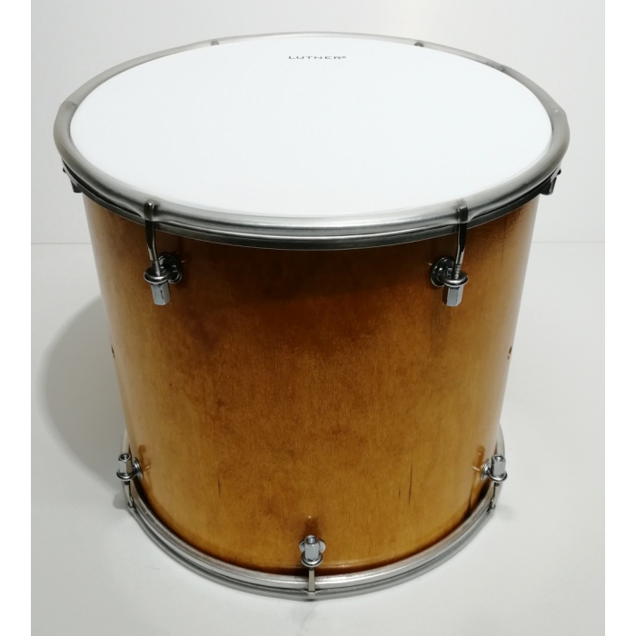 Барабан кавказский 10", 25х25,4 см, цвет — натуральный (орех), Мастерская Бехтеревых фото