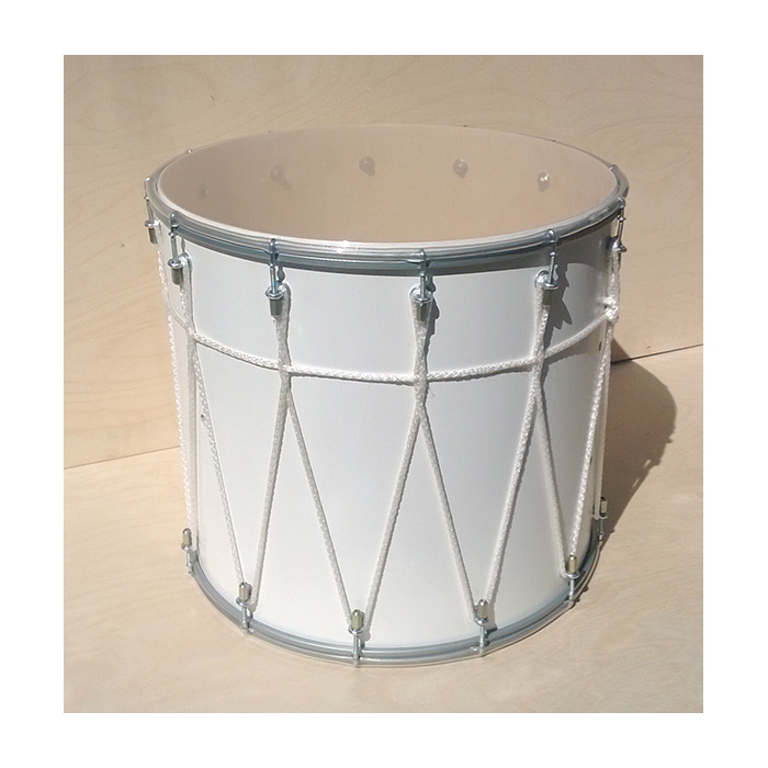 Барабан кавказский 12" с веревкой, 31х30,3 см, цвет — белый, Мастерская Бехтеревых фото