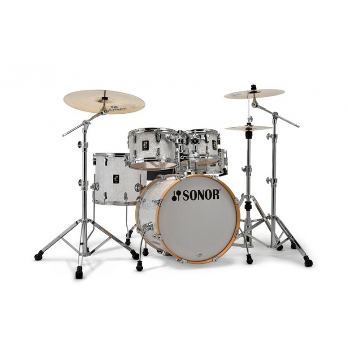 Барабанная установка, белая, Sonor AQ2 Studio Set WHP 17335 фото