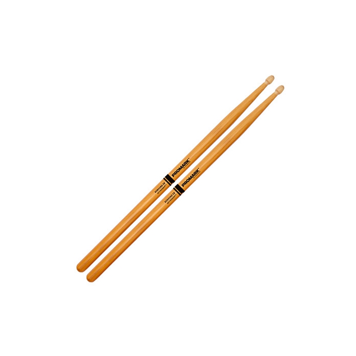 Барабанные палочки, орех, деревянный наконечник, ProMark Rebound ActiveGrip 5B фото