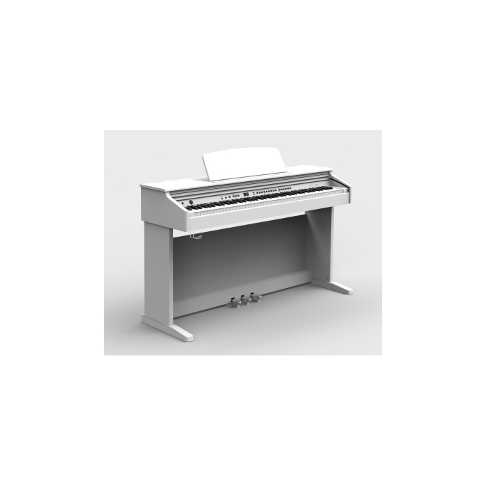 Цифровое пианино, белое полированное, Orla фото