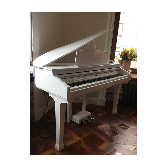 Цифровой рояль, с автоаккомпанементом, белый, Orla фото