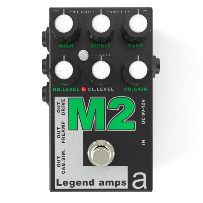 Двухканальный гитарный предусилитель M2 (JM-800), AMT Electronics Legend Amps 2 фото