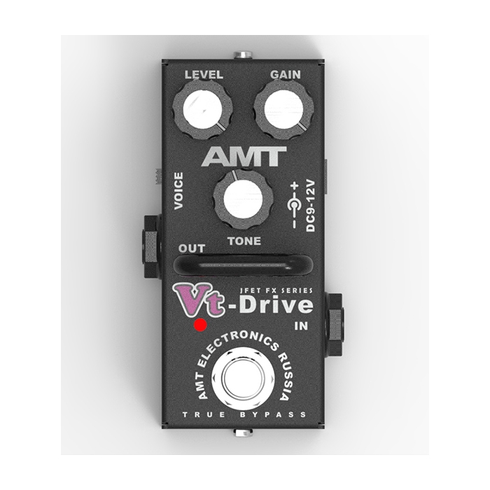 Гитарная педаль перегруза, AMT Electronics Vt-Drive mini фото