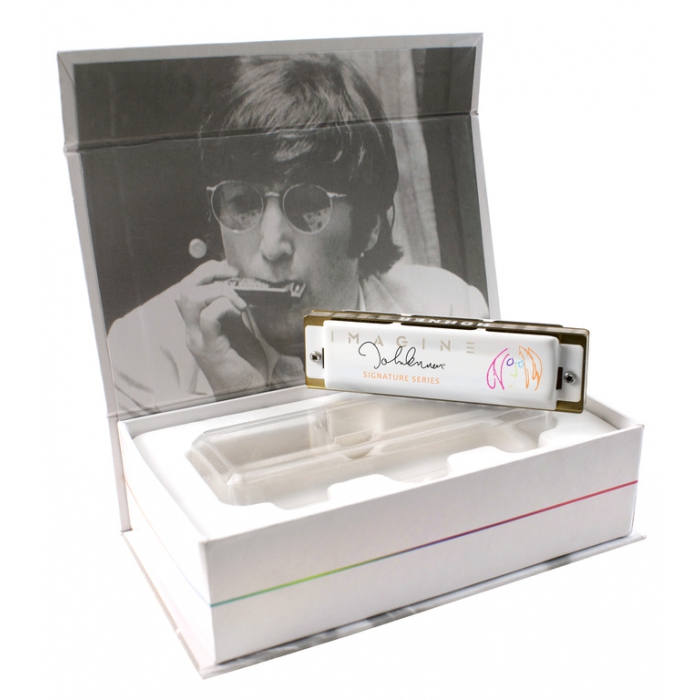 Губная гармошка коллекционная Hohner John Lennon фото