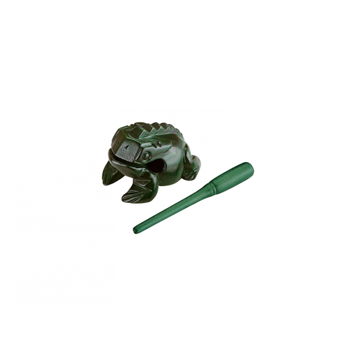 Гуиро-лягушка, деревянный, малый, зеленый, Nino Percussion фото