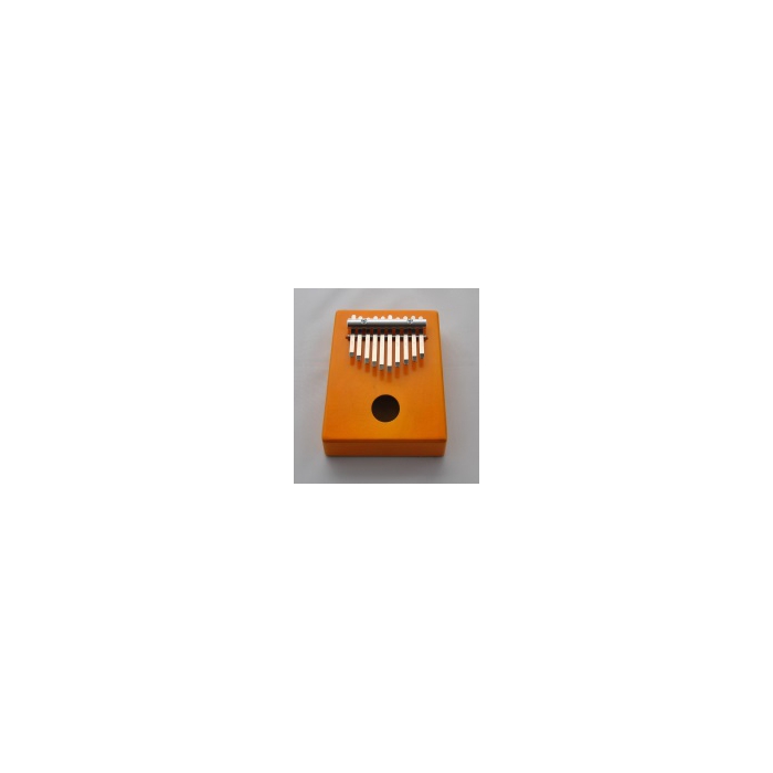 Калимба, резонаторная, 10 язычков, трапеция, оранжевая, Мозеръ Escudo фото