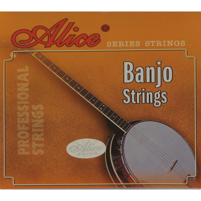 Комплект струн для 5-струнного банджо, медь, Alice фото