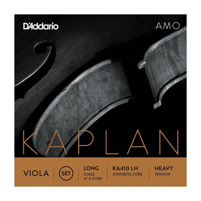 Комплект струн для альта, сильное натяжение, Long Scale, D'Addario Kaplan Amo фото