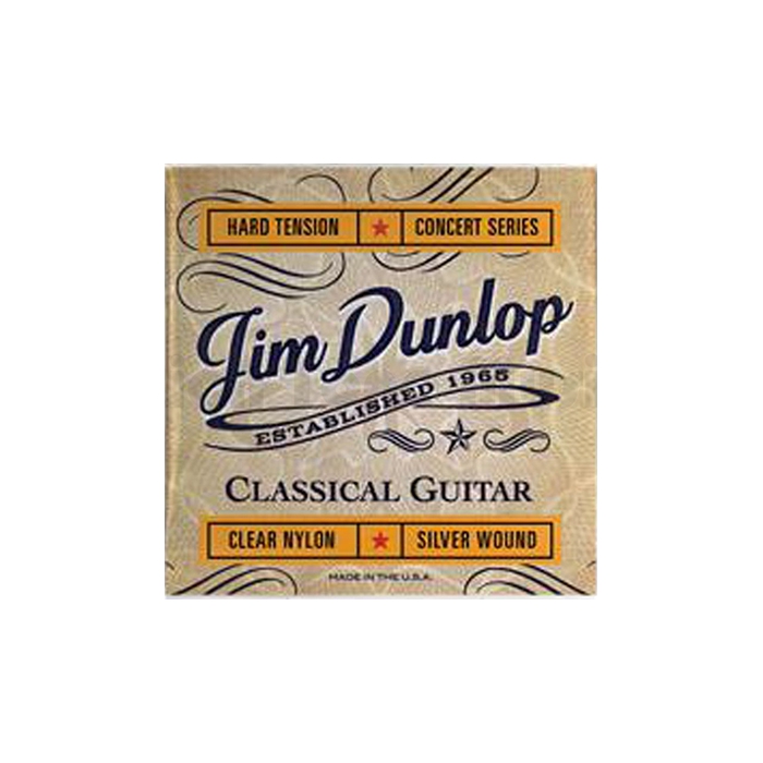 Комплект струн для классической гитары, посребр.медь, 29-44, Dunlop Concert фото