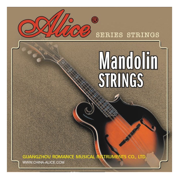 Комплект струн для мандолины, латунь, 10-34, Alice фото