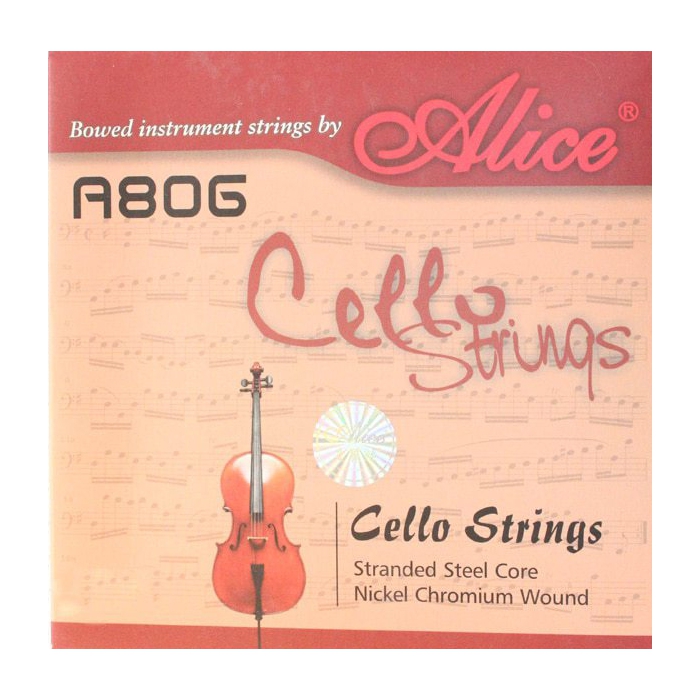 Комплект струн для виолончели, Alice фото