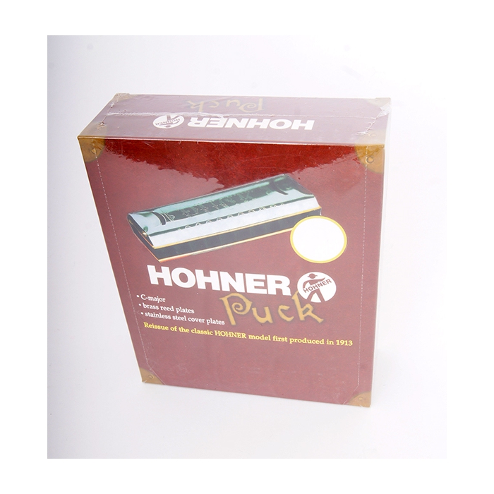 Коробка губных гармошек, 24шт, Hohner PUCK DISPLAY фото