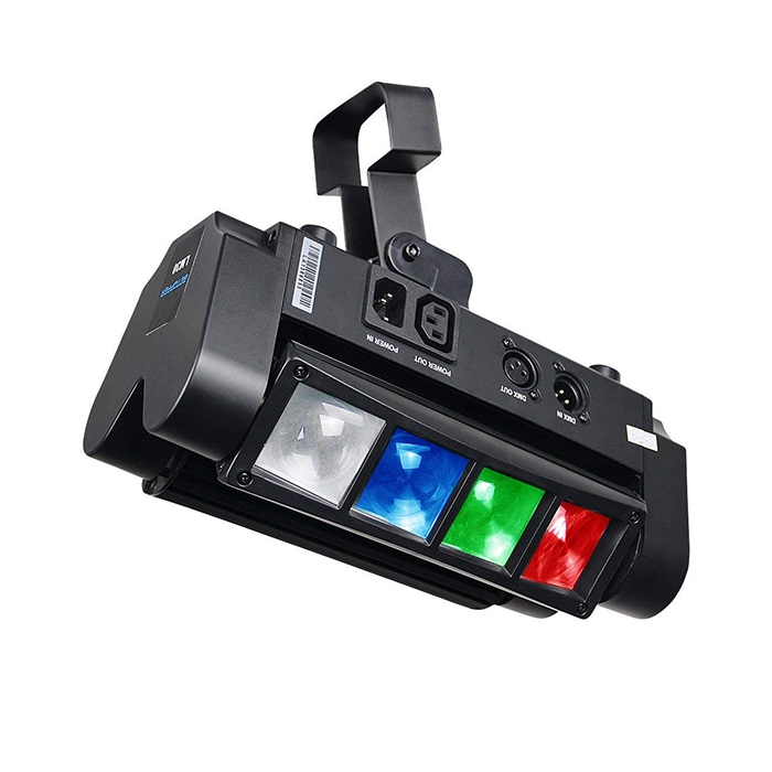 Моторизированный мини-прожектор смены цвета (колорчэнджер), 8x3Вт, Big Dipper фото