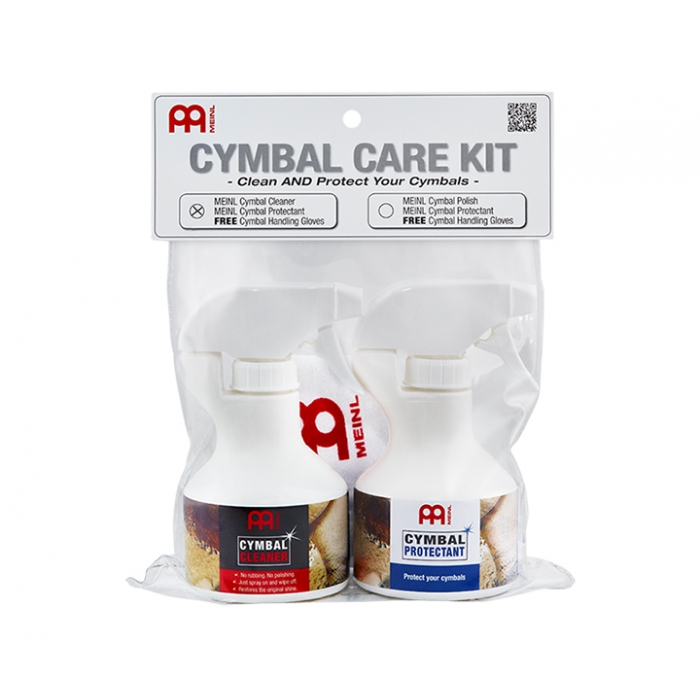 Набор средств для ухода за тарелками, с протектором и очистителем, Meinl Cymbal Care Kit фото