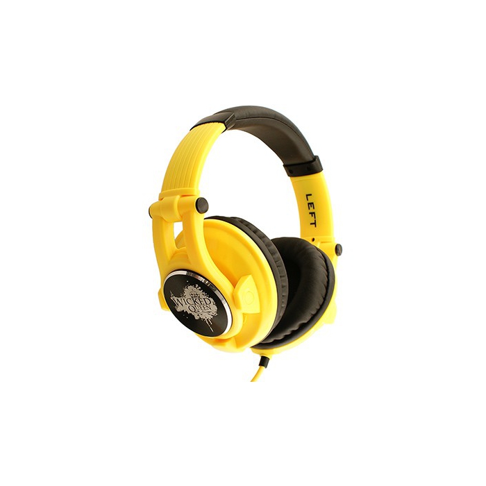 Наушники накладные, полноразмерные, желтые, Fischer Audio Galaxy Series фото