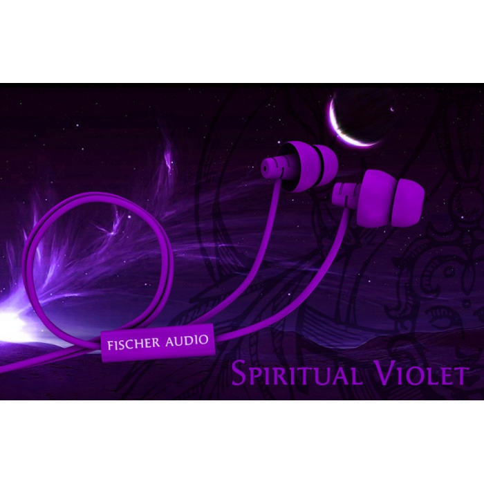 Наушники внутриканальные, фиолетовые, Fischer Audio -V Spiritual Violet фото