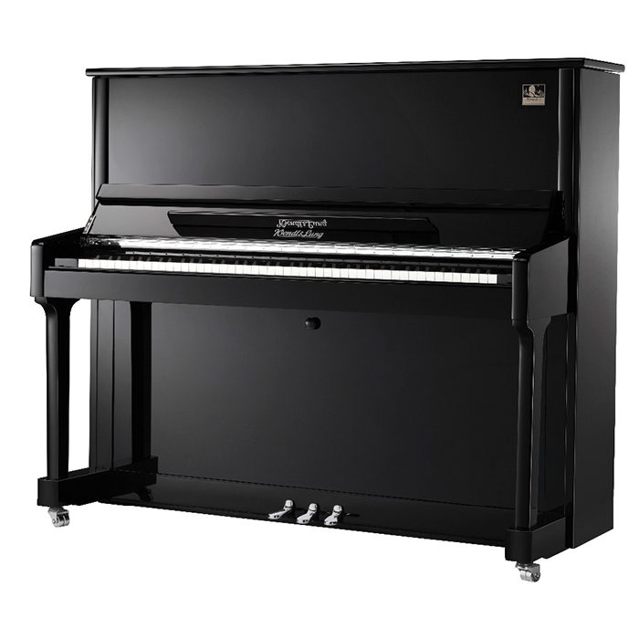 Пианино акустическое, черное Wendl&Lung фото