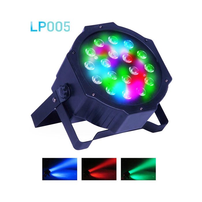 Светодиодный прожектор смены цвета (колорчэнджер), RGB 18*1Вт, Big Dipper фото