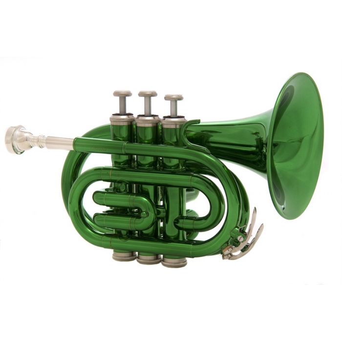 Труба Bb компактная, зеленая, John Packer фото