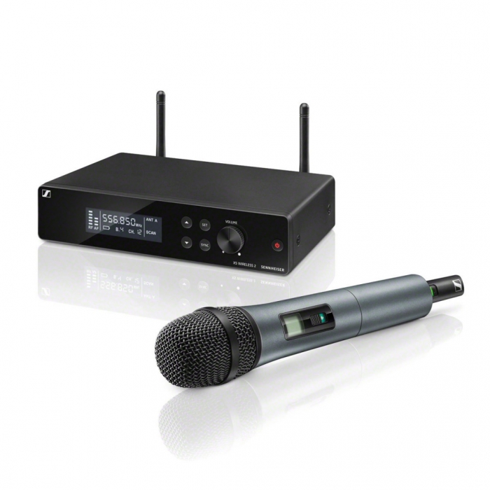 вокальная радиосистема с конденсаторным микрофоном E865 (548-572 MH, Sennheiser XSW 2-865-A - фото